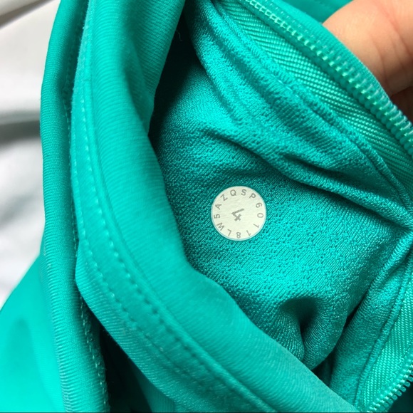 Lululemon Train Times 7/8 Spirit Green Leggings
